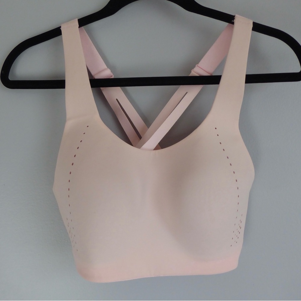 NWT | Lululemon Strawberry Milkshake/Rose Mauve AirSupport Bra | 32DD - Picture 4 of 5